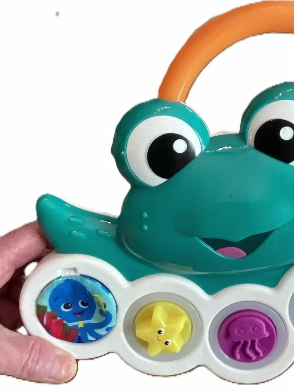 Baby Einstein Ocean Explorers Neptune's Busy Bubbles Activity Toy, Sensory